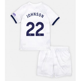 Tottenham Hotspur Brennan Johnson #22 Heimtrikot 2023-24 Kurzarm (+ kurze hosen)